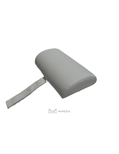 Spare head pillow for cosmetic beds – light grey