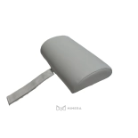 Spare head pillow for cosmetic beds – light grey