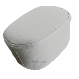 Spare face cut plug for massage beds – light grey