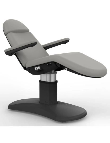 Kosmetické lehátko elektrické ROCO E4 BLACK - černá, světle šedá