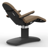 Kosmetické lehátko elektrické ROCO E4 BLACK - černá, světle hnědá