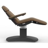 Kosmetické lehátko elektrické ROCO E4 BLACK - černá, světle hnědá