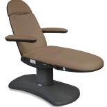 Kosmetické lehátko elektrické ROCO E4 BLACK - černá, světle hnědá