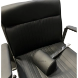 Barber chair MASTER BLACK - matt black - Second grade!