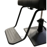 Barber chair MASTER BLACK - matt black - Second grade!