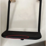 Barber chair MASTER BLACK - matt black - Second grade!