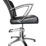 Styling chair BASE CHROME - matt black - Second grade!