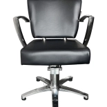 Styling chair BASE CHROME - matt black - Second grade!