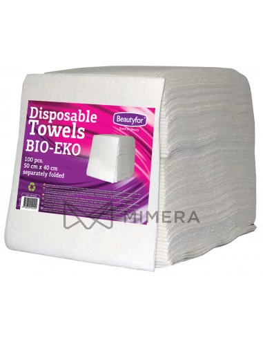 Disposable towels BIO-EKO 50x40cm...