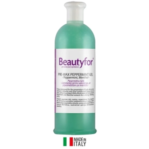 Beautyfor Vorbereitungsgel vor der Enthaarung Peppermint 500 ml
