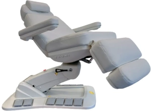 Kosmetikliege elektrisch RAMON DELUX PLUS E4 - drehbar mit der Heizung, hellgrau