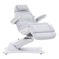 Kozmetické lehátko elektrické RAMON E4 - otočné s vyhrievaním, svetlosivá