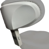 Beauty chair Silverfox ELAR – light grey