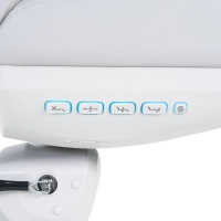 Electric Beauty Bed Silverfox RAMON ELITE E4 – Swivel, with Heating function, light grey
