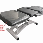 Electric physiotherapy bed Silverfox ZIAN E3 - dark grey