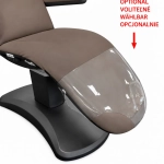 Elektrické kosmetické lehátko Silverfox ROCO E4 BLACK - černá, světle hnědá