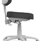 Beautician chair ELAR - dark grey