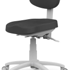 Beautician chair ELAR - dark grey