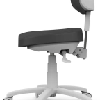 Beautician chair ELAR - dark grey