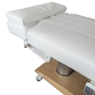 Zagłówek do leżanki wellness, PLUS – biały