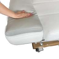 Headrest for wellness bed, version PLUS – light grey
