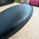 Hairdressing stool MOBY - matt black - Second grade