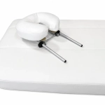 Elektrische SPA-Liege Silverfox LUNA PLUS E3 – mit Heizfunktion, teak/weiß