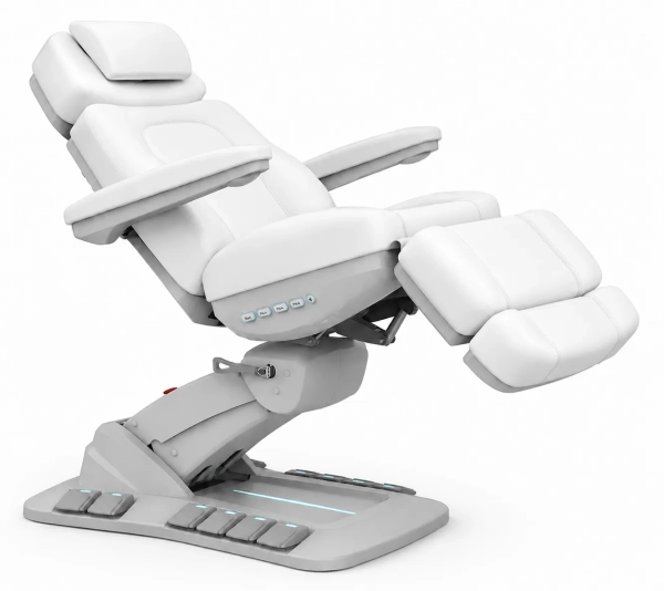 Electric Beauty Bed Silverfox RAMON ELITE E4 – Swivel, with Heating Function