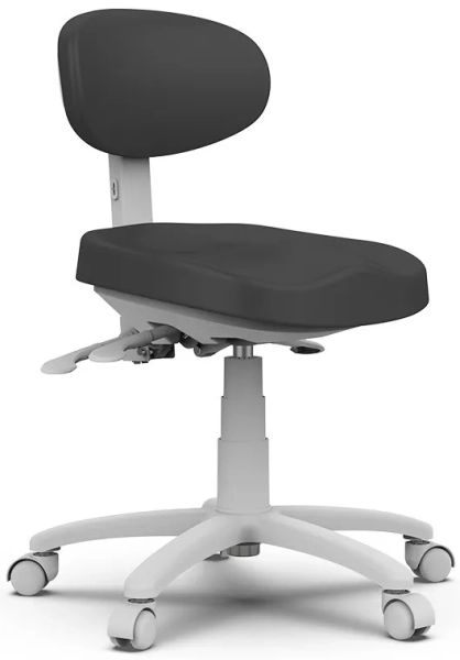 Beautician chair ELAR - dark grey