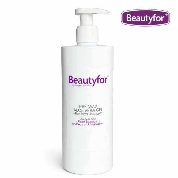 Pre-Depilation Gel Beautyfor Aloe Vera 500 ml