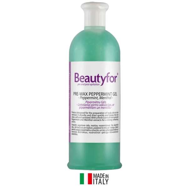 Beautyfor Pre-Wax Gel Peppermint 500 ml