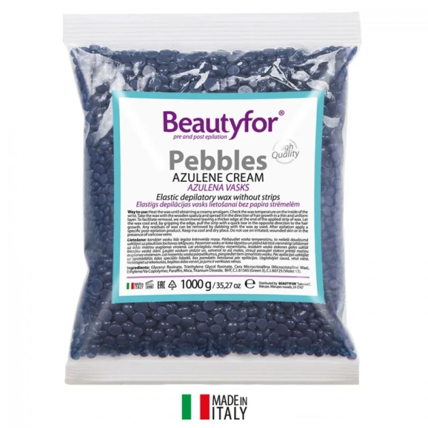 Depilatory Wax Beauty for Pebbles Azulene Cream 1000 g