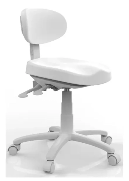 Cosmetic chair ELAR - white